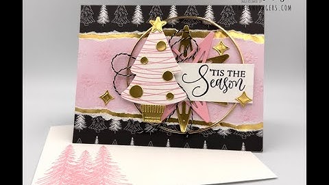 Stampin Up//Modern Christmas Specialty DSP//Ornamental Christmas//Christmas Card//Online Exclusive