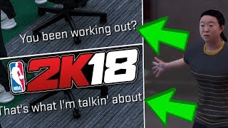 "B" IS A TOTAL SAVAGE! WOW! | NBA 2K18 MY CAREER NO MONEY SPENT screenshot 3