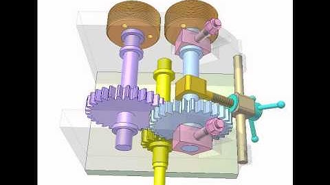 Transmission between two parallel shafts with adjustable axle distance 5