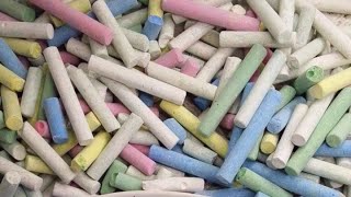 cutting relaxing sounds cutting chalks live