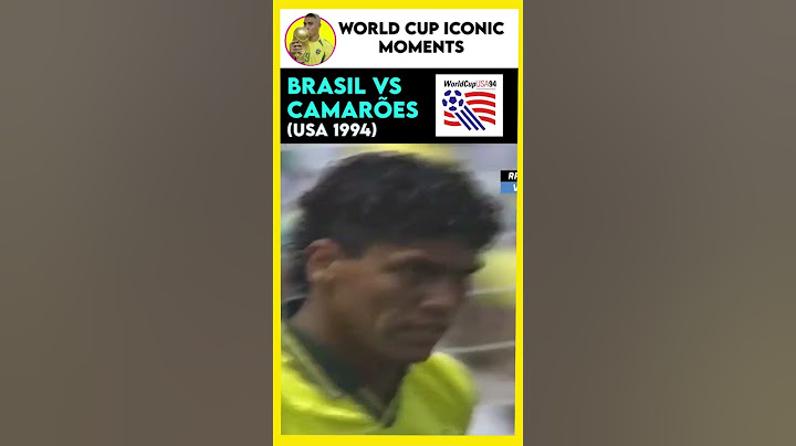 Brasil 3 x 0 Camarões Copa do Mundo de 1994 Fase de Grupos