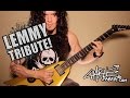 A lemmy  motorhead tribute guitar solo  mean machine cover