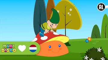 OP EEN GROTE PADDESTOEL | Kinderliedjes | Liedjes voor Peuters en Kleuters | Minidisco