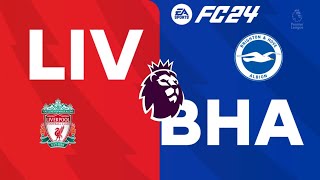 FC 24 Liverpool vs Brighton Premier League