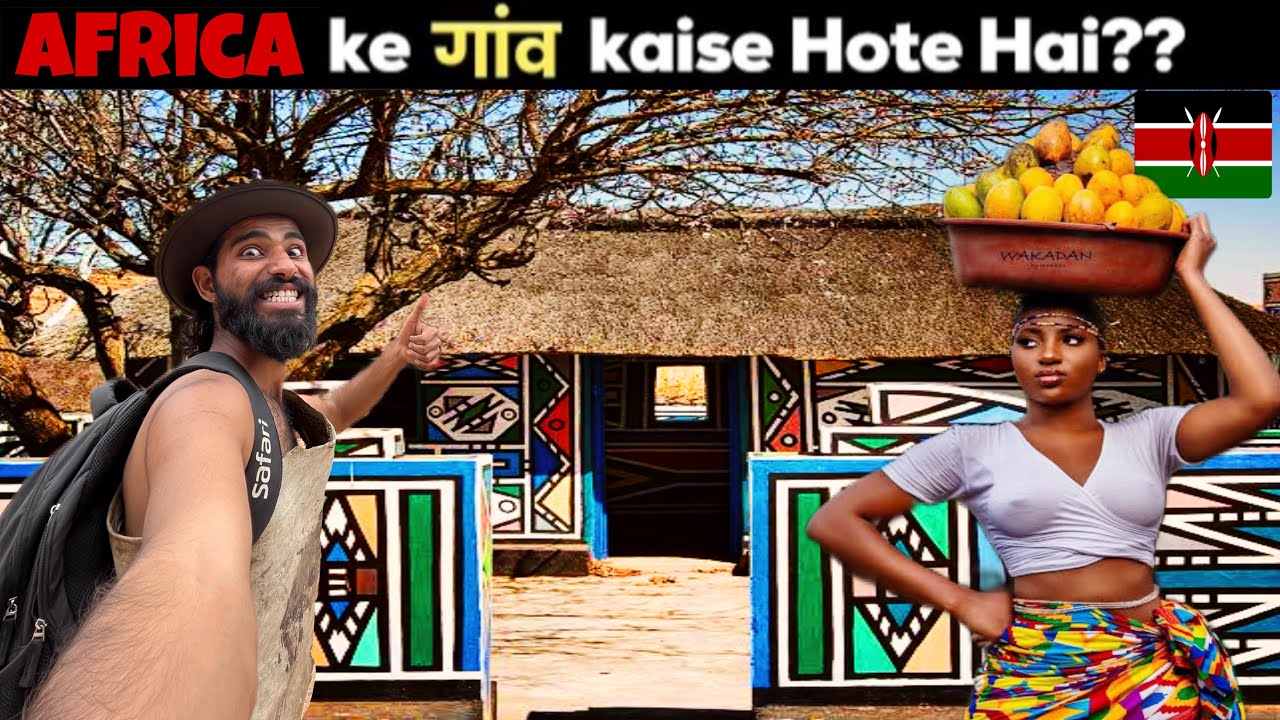 Beautiful Mountain Village Of Kenya 🇰🇪