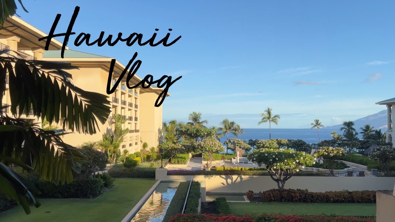 [ENG/SUB]하와이 여행 브이로그⎮포시즌 마우이에서 일주일 먹고 자고 놀고 먹고//A week at the fourseasons maui