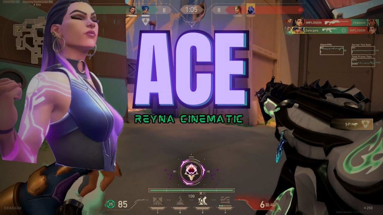 REYNA ACE 💜 | Cinematic Valorant Montage