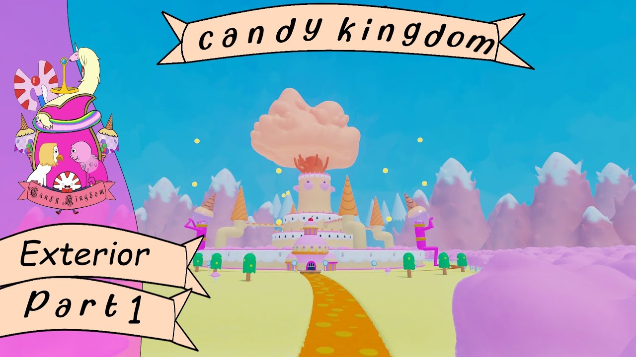 Adventure Time Fan Game Making the Candy Kingdom (Part 1) YouTube