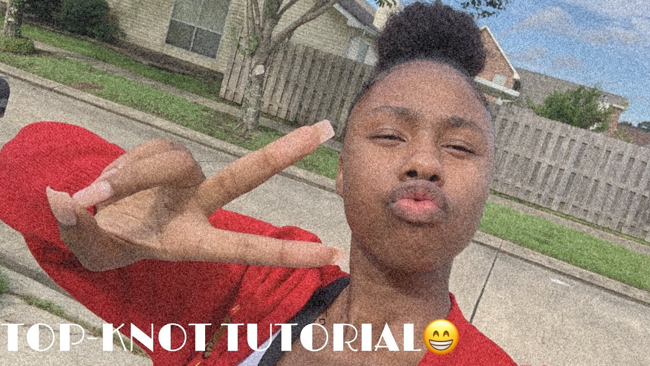 TOP-KNOT TUTORIAL |THE504.TWINZ