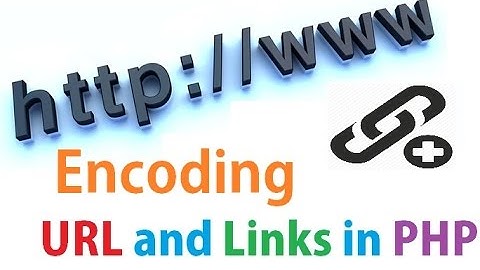 PHP For Beginners: Encoding URLs and Links. Hindi/ Urdu