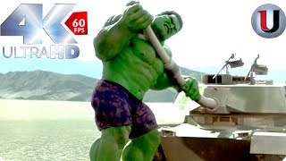 Hulk 2003 - Hulk vs Tanks - MOVIE CLIP (4K HD)