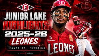 JUNIOR LAKE l Leones Del Escogido l Highlights l LIDOM 25-26