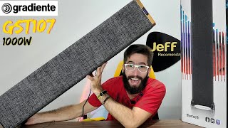 GRADIENTE COPPER COLLECTION GST107 1000W RMS Vertical Soundbar: IMPRESSIVE BASS! 😱 (Unboxing)
