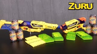 XShot Promo Pack Large Max Attack & Hurricane Clip Blaster from