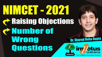 NIMCET 2021| Raising Objections | Number of wrong questions | Impetus Gurukul