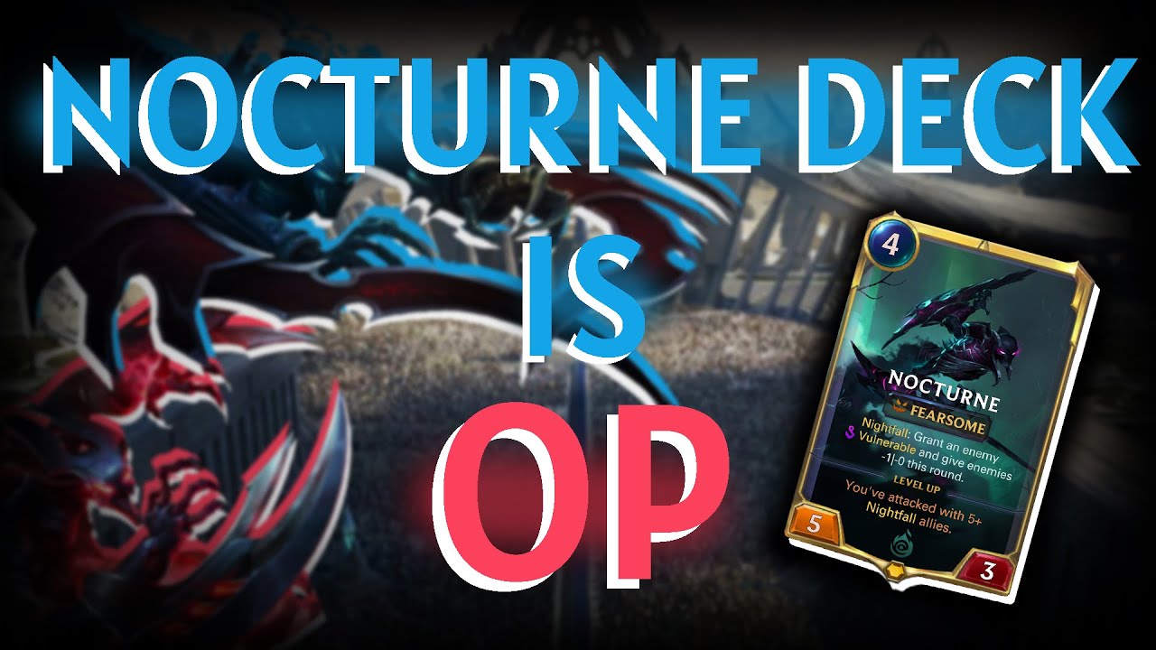 NOCTURNE DECK IS OP l LoR l NOCTURNE DECK VS TARGON DECK l CALL OF THE MOUNTAIN l EP - 1