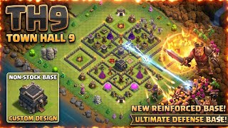 Townhall 9 New Base layout 2026 | TH9 XBows Base with link 