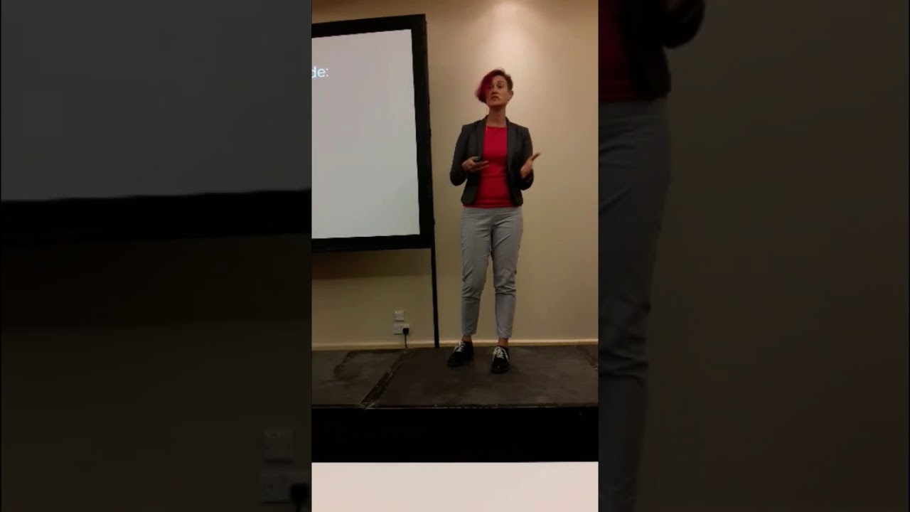 Yael Tamar, CMO & Partner, Solidblock at AI & Blockchain Summit, Malta (Nov '19)