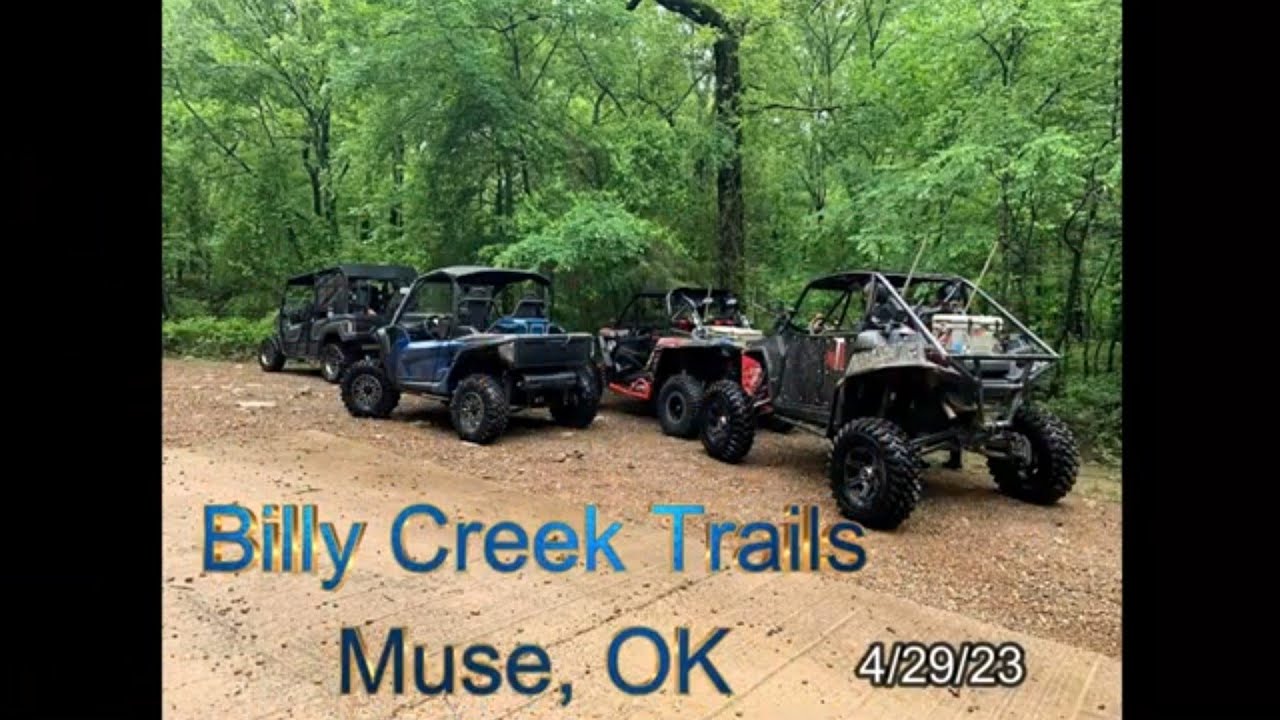 Billy Creek Trails Riding Trip! 4/29/2023 Muse, OK YouTube
