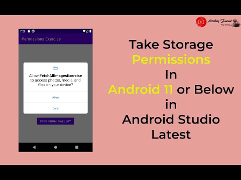 Take Storage Permissions