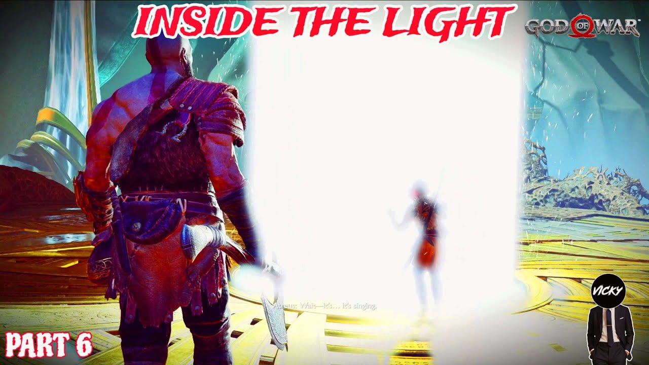 God of War Part 6 – Entering the Light of Alfheim! Kratos Sees His Past | Vicky Holic