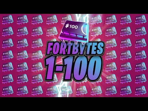 Video: Daftar Lokasi Fortnite Fortbyte Dan Semua Peta Fortbytes