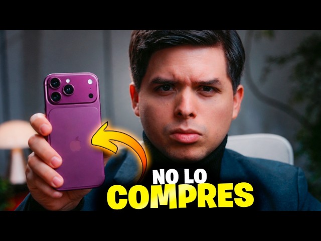 No compres el nuevo iPhone 18 Pro... te vas a arrepentir 💀
