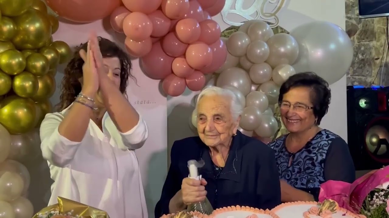 Festeggiata Centenaria a Ciminà