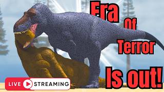 Era of Terror is OUT! Livestream of release! Roblox Dinosaur Survival