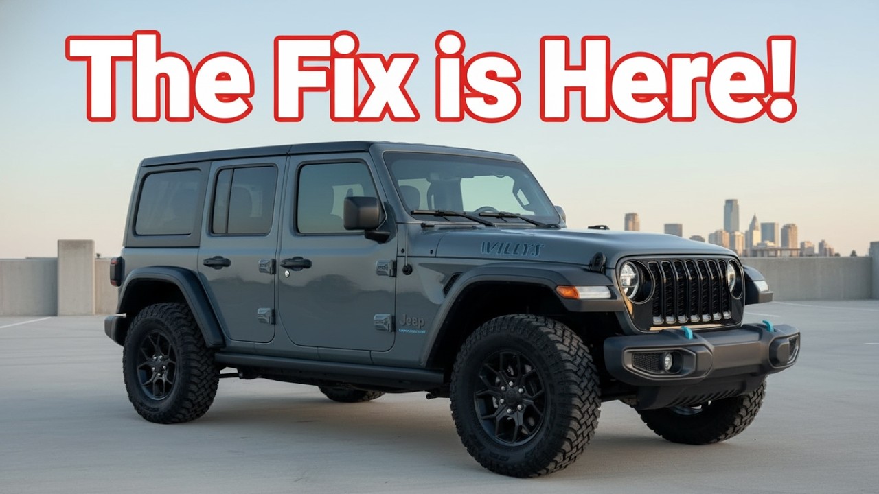 Обновление информации об отзыве Jeep Wrangler 4xe