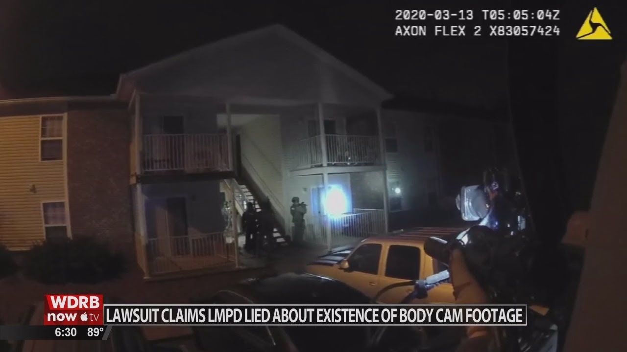 Lawsuit Louisville Police May Have Lied About Body Camera Footage From Breonna Taylor Raid 