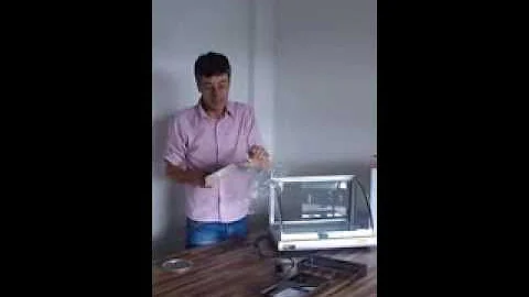 Como colocar água na estufa Marchesoni?