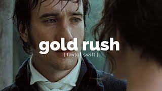 emma + pride and prejudice — gold rush by taylor swift Resimi