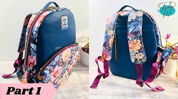 Backpack Sewing Tutorial - Part 1 of The Study Buddy