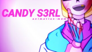 Candy S3rl animation meme (⚠ Blood/Glitch) | ‹ Freshtale & Errortale › Fresh!Sans & Error!Sans