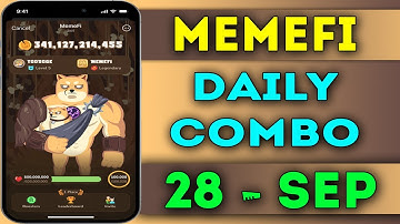 Memefi Daily Combo 28 september 2024 | today memefi 2,000,000 coin