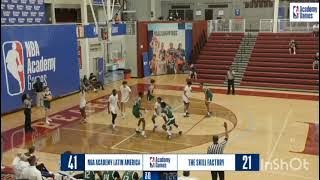 Dominé, figura en los NBA Academy Games
