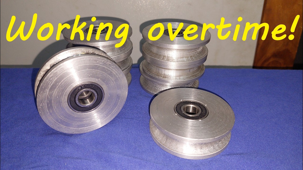 Making Rope Pulleys for a Block & Tackle