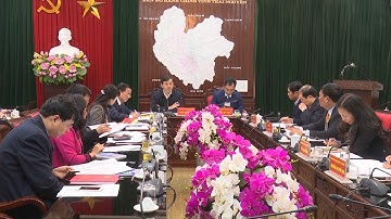 Triển khai công việc chuẩn bị bầu cử HĐND tỉnh nhiệm kỳ 2021-2026