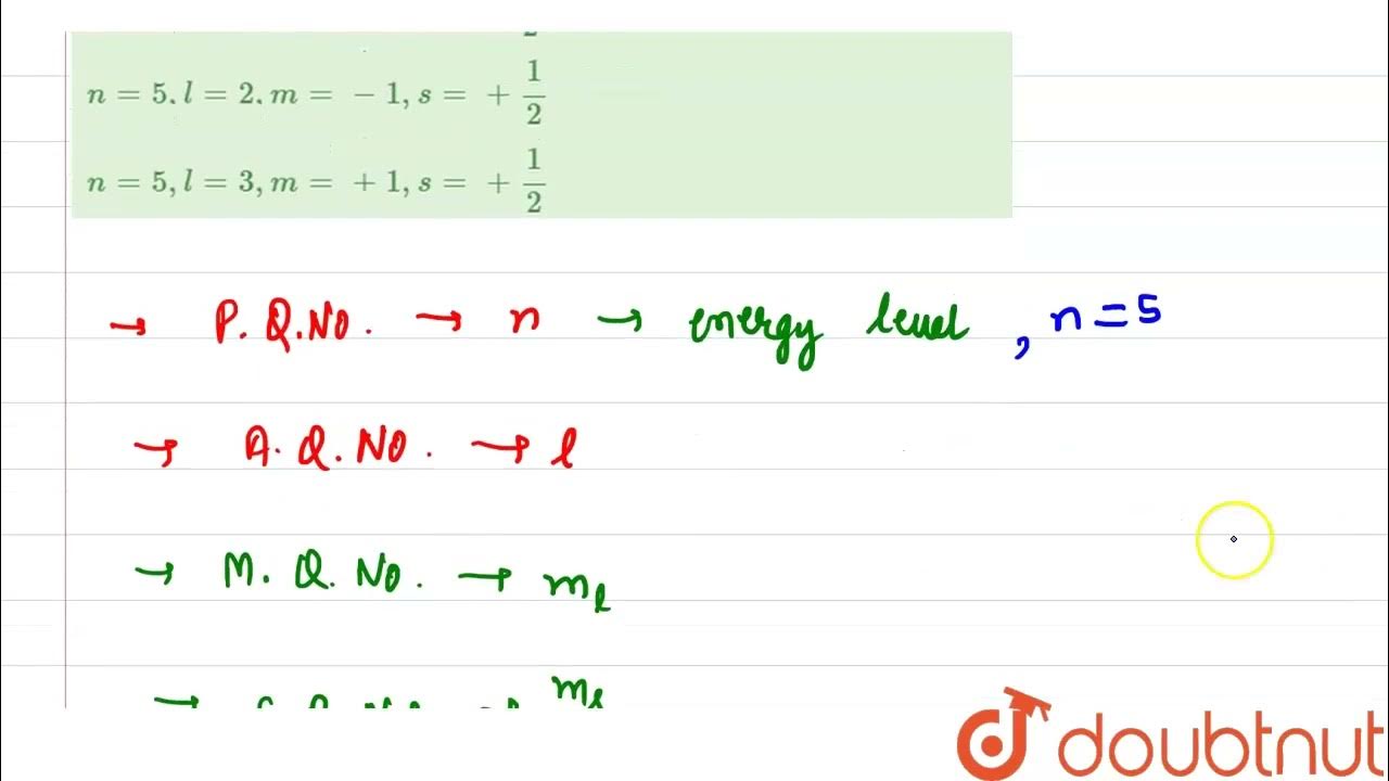 which-set-of-quantum-numbers-could-repesent-an-electron-in-a-5f-orbital