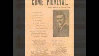 COME PIOVEVA (CLAUDIO VILLA - CETRA 1956) chords