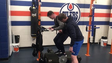 Hand Assisted kBox Squats w/ Eccentric Overload