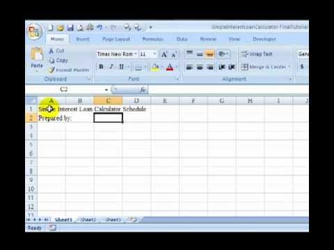 simple interest loan calculator part 2 youtube simple interest loan calculator