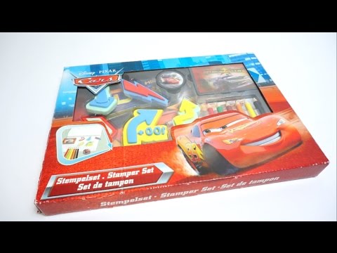 Disney Pixar Cars Stamps Set