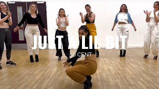 JUST A LIL BIT - 50 Cent | Navneet Kaur Choreography | Beginner Heels/Commercial Dance Class Reading