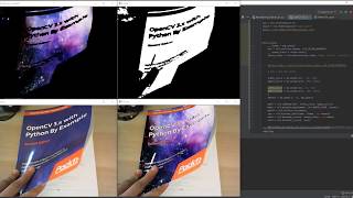 OpenCV - Augmented Reality Book Cover
