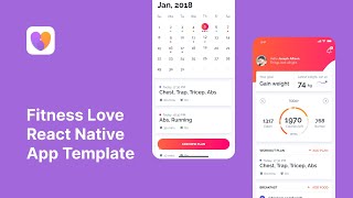 Fitness Love - React Native App Template screenshot 5