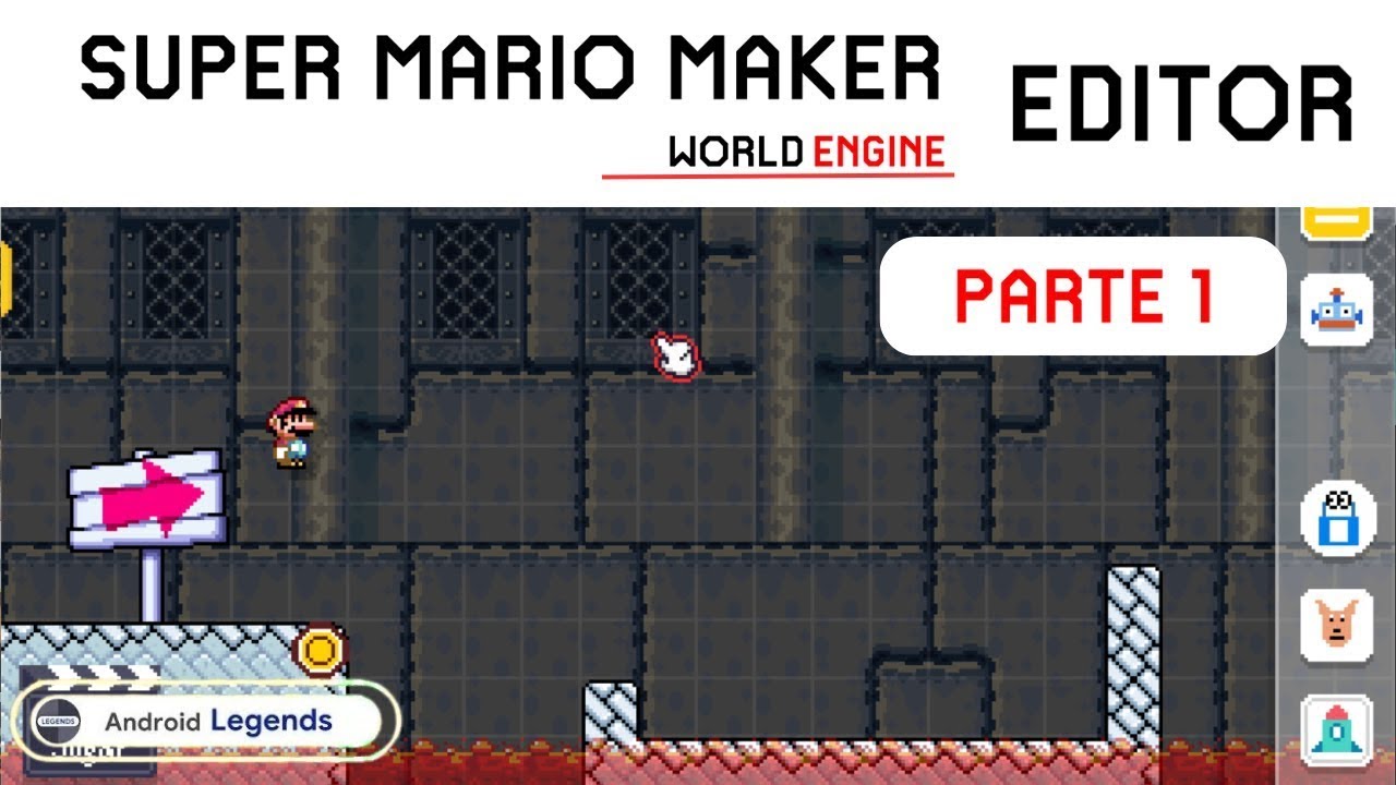 Editor de Niveles - Parte 1 - Super Mario Maker World Engine Android y ...