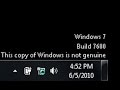 How To Fix This Copy Of Windows is Not Genuine Windows 7 Build 7600 - 7601 fix Desktop Computer