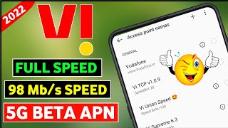 VI Internet Setting Fix Anytime 4G Network | VI Network Problem | Vi Speed Fix| 5G Setting in 4G screenshot 4